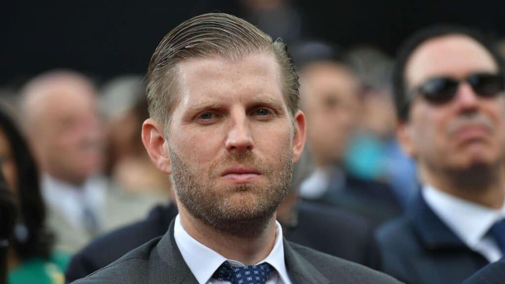 Eric Trump says RNC 'restore trust' by hiring his wife.