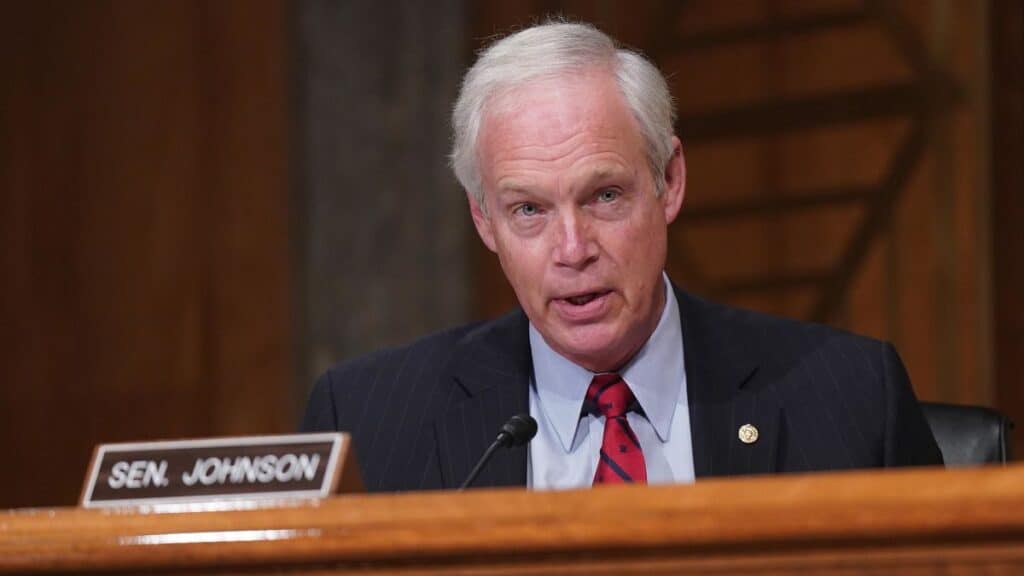 Sen. Ron Johnson says he wasn't concerned for his safety on Jan. 6 because the insurrectionists were not BLM protesters or Antifa.