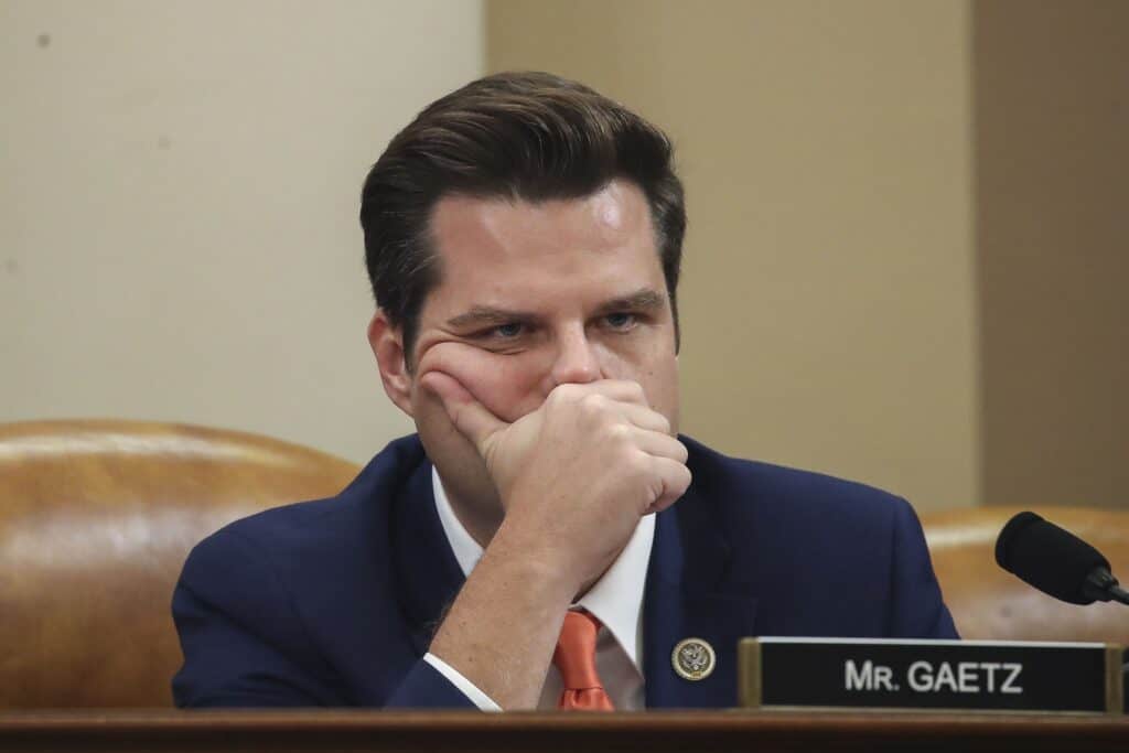 GOP lawmaker calls Matt Gaetz 'Tubby' in heated exchange on House floor.