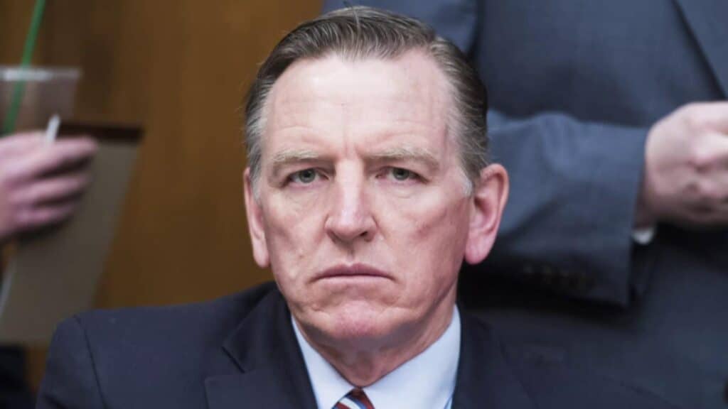 GOP Rep. Paul Gosar defends woman killed while storming the Capitol.