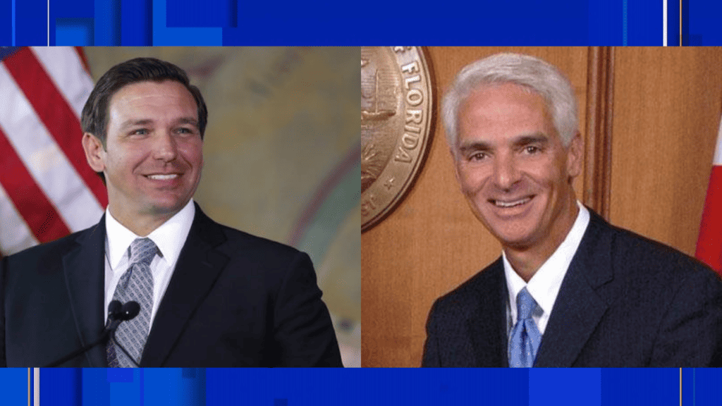 Charlie Crist leads DeSantis in new poll as COVID cases surge in Florida, DeSantis approval rating underwater.