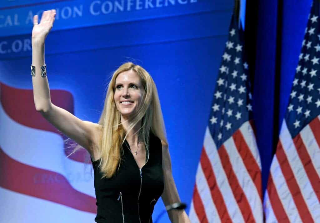 Ann Coulter says she will 