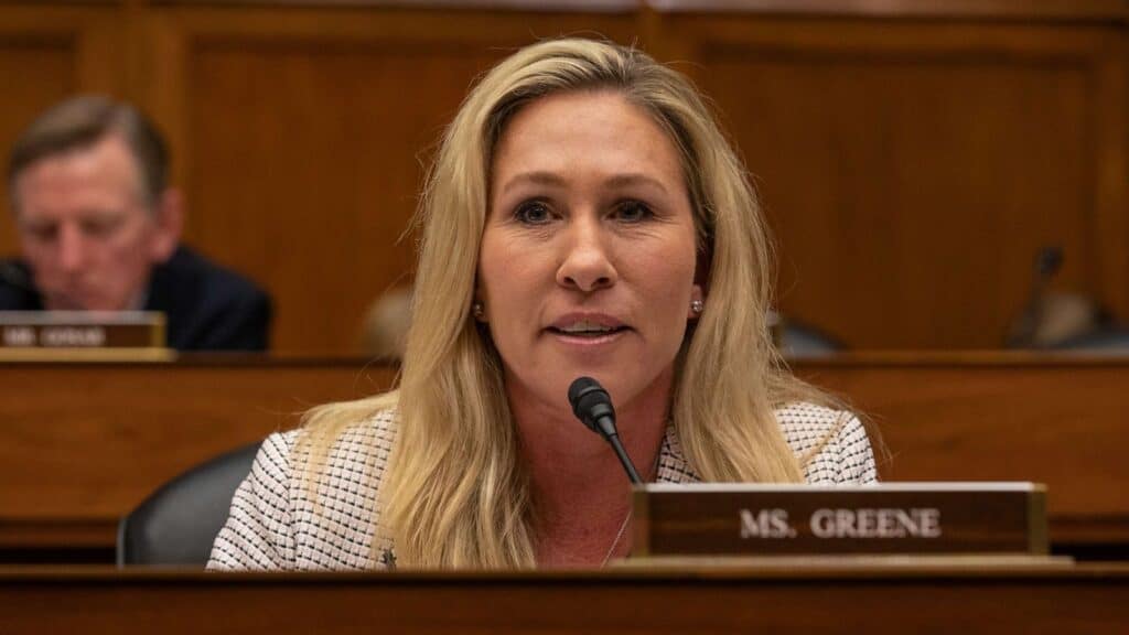 Marjorie Taylor Greene demands GOP lawmaker be expelled for 'intentional betrayal'