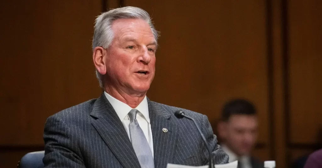 Tommy Tuberville reports former CIA director to Capitol police over tweet.